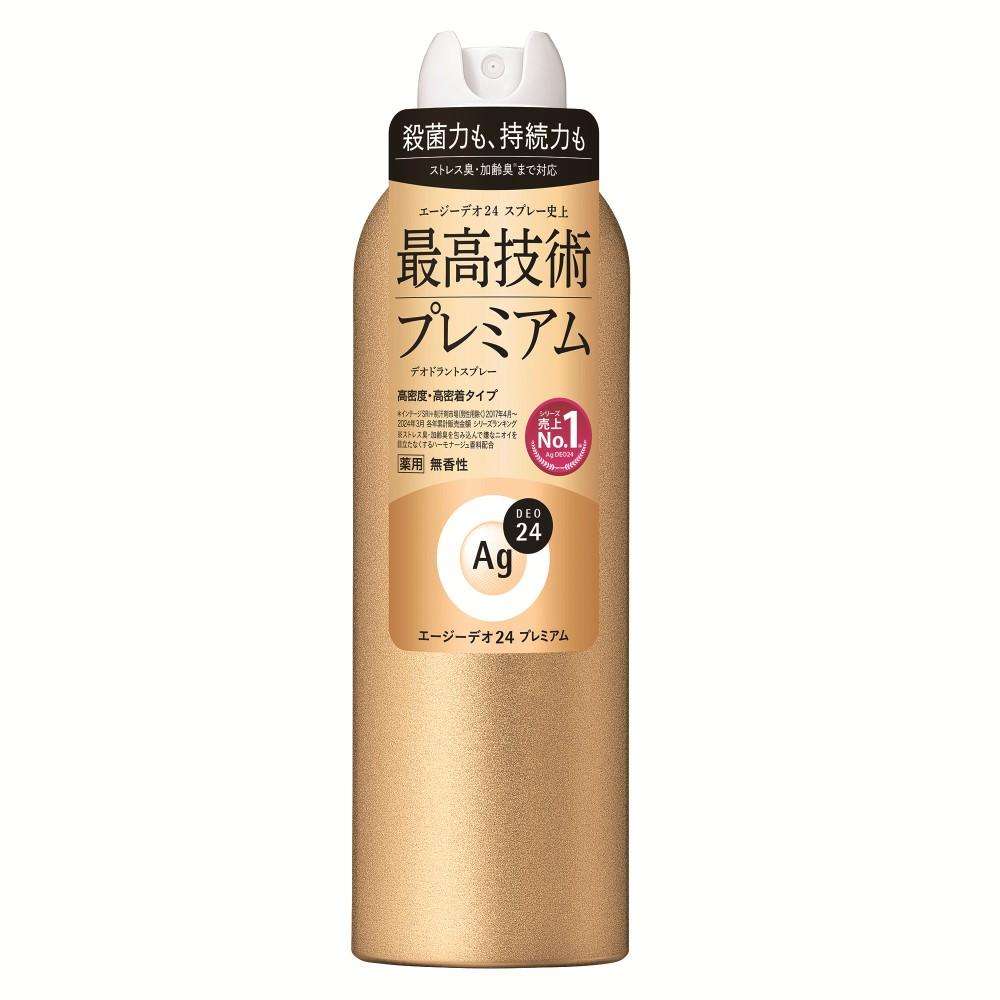Ａｇデオ２４　デオドラントスプレー　プレミアム　無香性　１８０ｇ