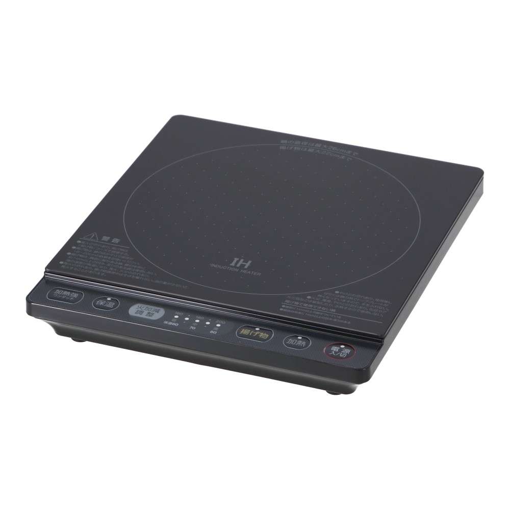 PortTech　コードが収納できるＩＨ調理器　PEP-CS140(B)