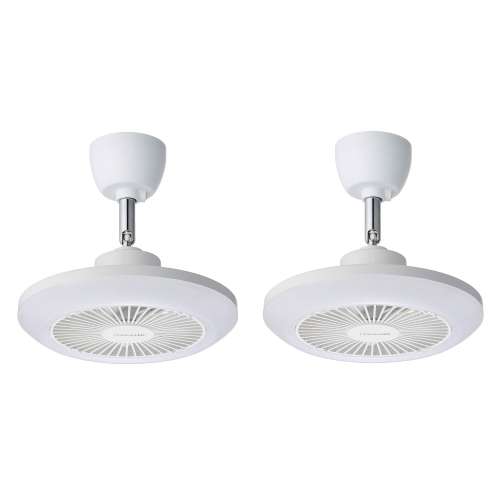 ＬＥＤファン引掛けモデル　調色　ＤＬＬＨ64ＣＷＨ　×2個セット