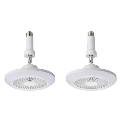 ＬＥＤファンソケットモデル　調色　ＤＬＬＳ64ＣＷＨ　×2個セット