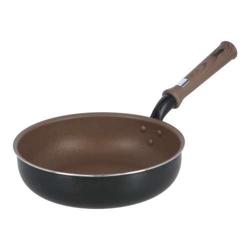 LIFELEX　３０００ｔプレスで圧縮したＩＨフライパン２４ｃｍ深型　ＩＨＭＰー２４Ｄ　メタリックブラック