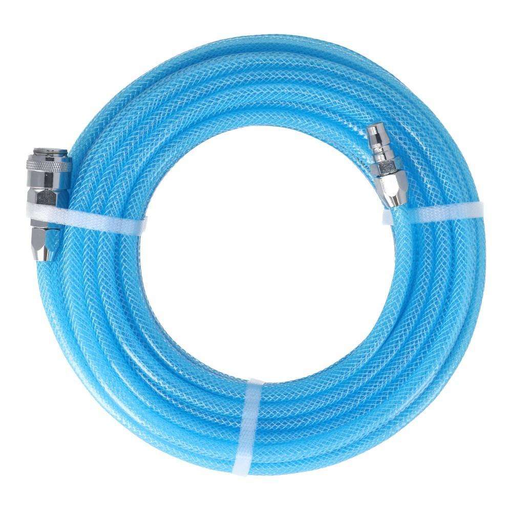 LIFELEX　エアーホース２０Ｍ　ワンタッチカプラ付　ブルー
