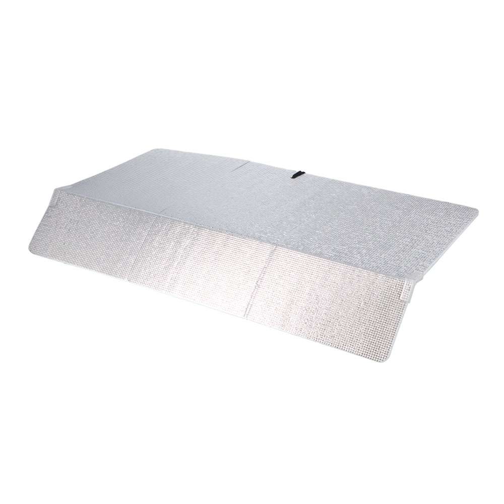 LIFELEX　室外機ワイドシェード磁石　ＮＨ２１‐４６８７　約幅９９０×奥行６００×高さ１０ｍｍ　ホワイト＋シルバー