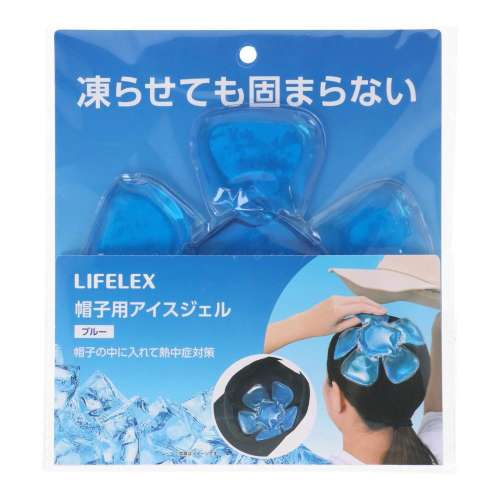 LIFELEX　帽子用アイスジェル　シート　１９‐１７１７ＢＬ