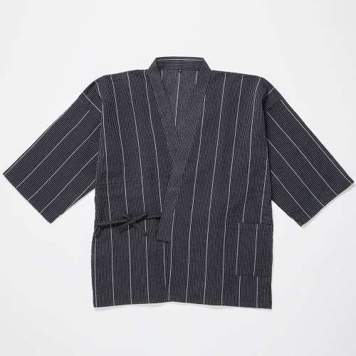 LIFELEX 作務衣 ブラック Ｍ