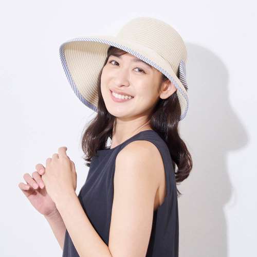 LIFELEX 後ろ割れハットベージュ 手洗いOK KNSY1265