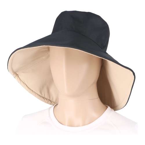 LIFELEX ワイヤー入りつば広ハット 手洗いOK KNSY1272