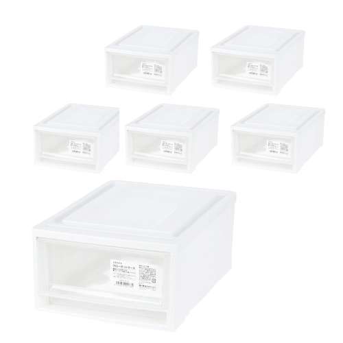 LIFELEX クローゼットケース WH 2737-16　×6個セット