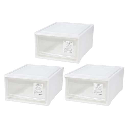 LIFELEX クローゼットケース WH 3950-23　×3個セット