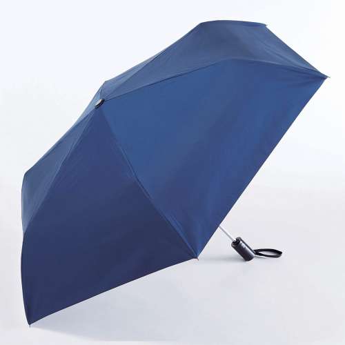 LIFELEX　自動開閉・形状記憶機能付晴雨兼用折りたたみ傘　５５ｃｍ　ネイビー