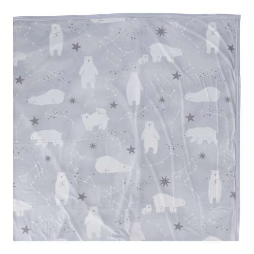 LIFELEX モッチやわ強冷感ケット S クマGY3