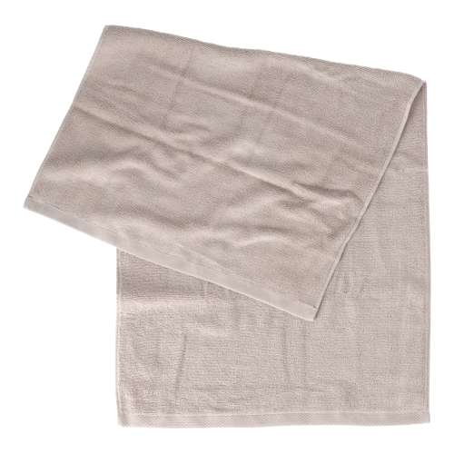 LIFELEX　洗濯してもふんわり抗菌防臭　コンパクトバスタオルグレー約５０×１００ｃｍ