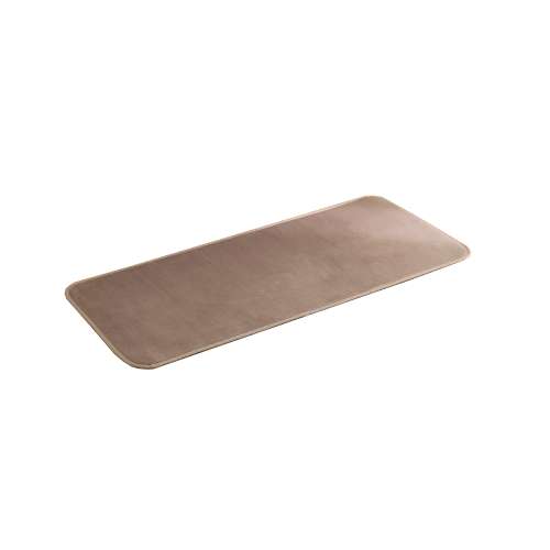 LIFELEX　洗えるウレタン入りマット　５０×１２０　モカ