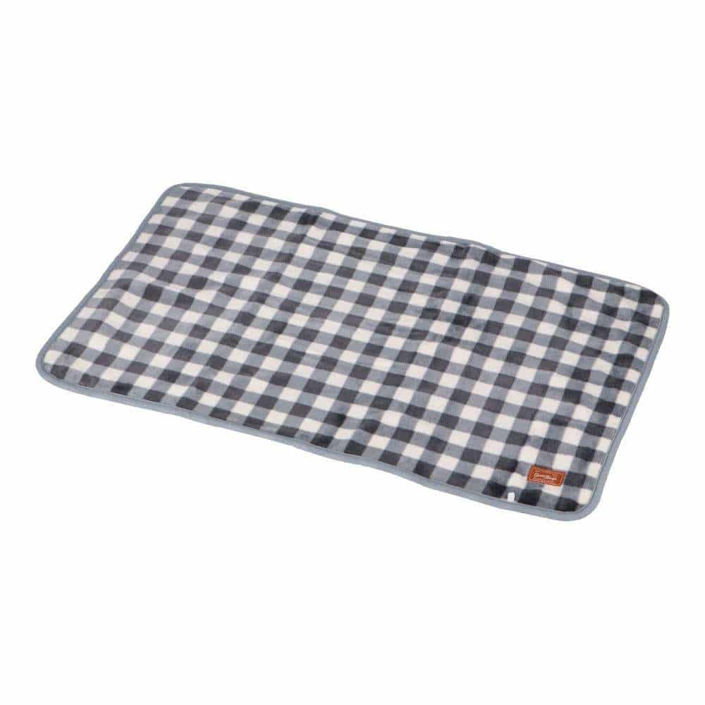 LIFELEX　ブランケットＭ　チェック　ダークグレー　ＱＣ１２‐４４６２　２６ＡＷ