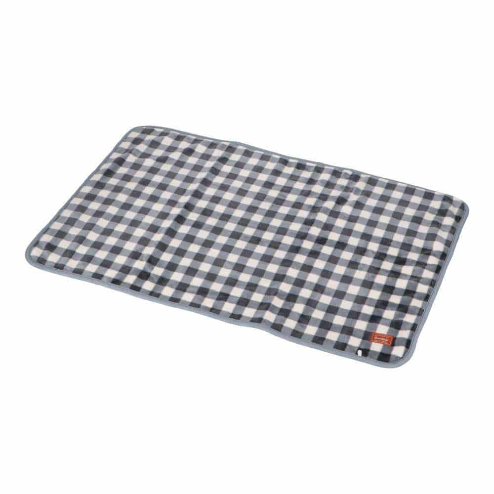 LIFELEX　ブランケットＬＬ　チェック　ダークグレー　ＱＣ１２‐４４８６　２６ＡＷ