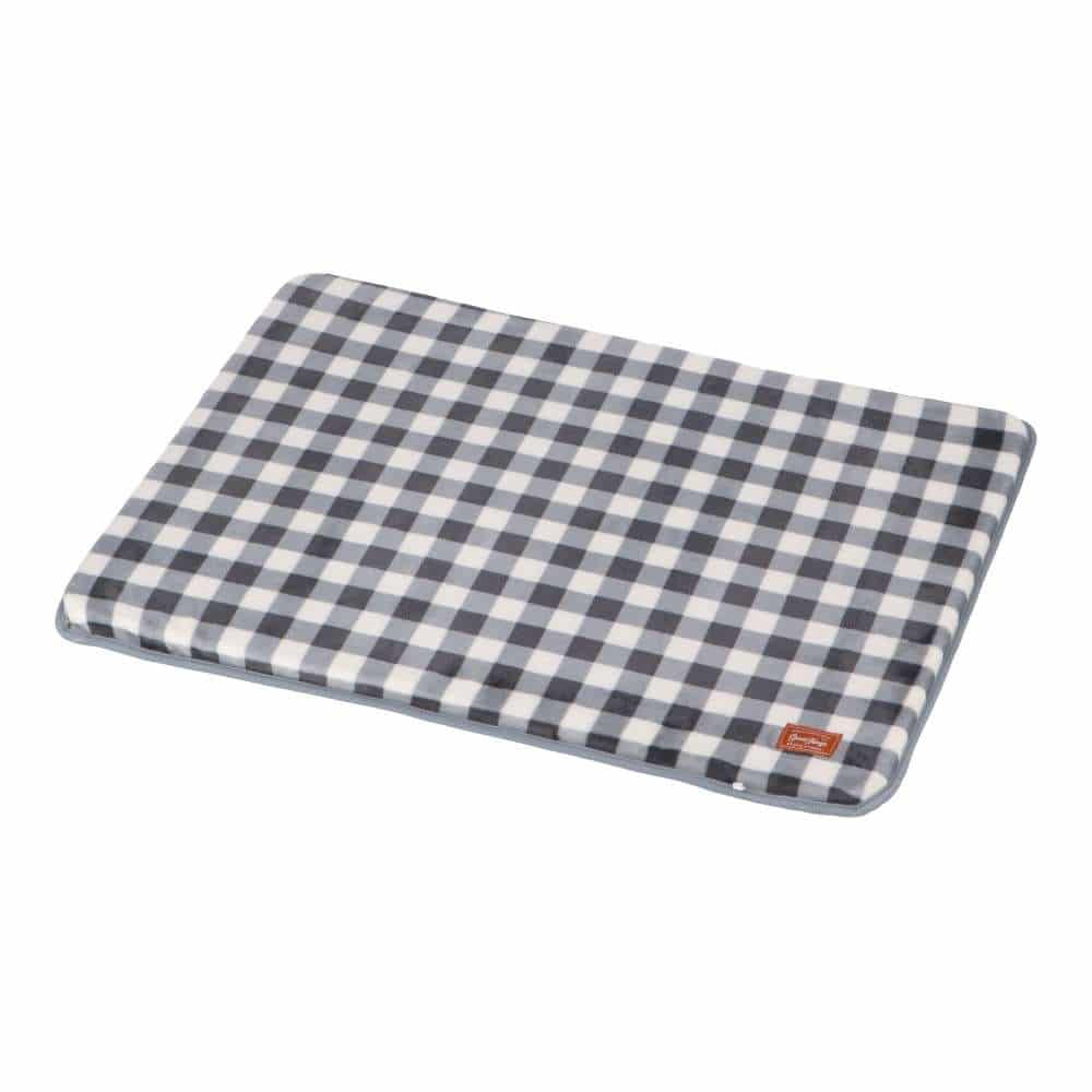 LIFELEX ウレタンマットL チェック ダークグレー QC12‐8309 26AW
