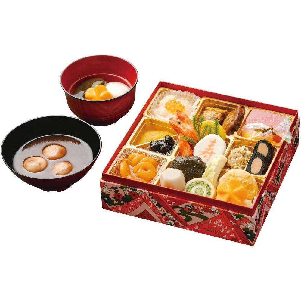 【11/20まで表示価格から早割5％off】やわらかおせち（お餅雑煮とおしるこ付）　Ｑ４１‐１１Ｃ