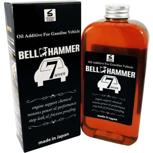 スズキ機工 ガソリン車用エンジンオイル添加剤 ベルハンマーセブン 330ml
