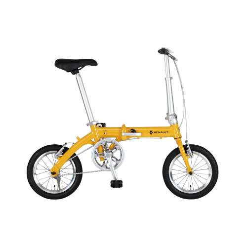 14インチ LIGHT8 軽量折りたたみサイクル オレンジ