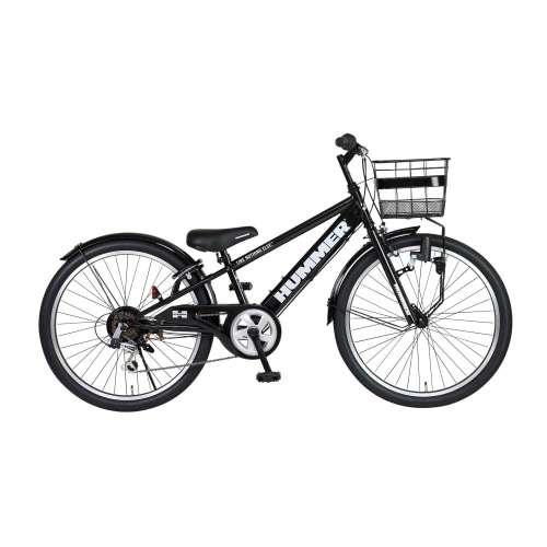 ２２インチ　Jr.CTB226　子供用自転車　外装6段 手動点灯式　ブラック