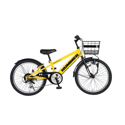 ２４インチ　Jr.CTB　子供用自転車　外装6段 手動点灯式　イエロー