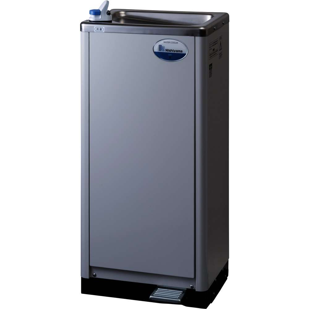 西山工業　ウォータークーラー　水道直結式　床置き低床型　自動洗浄機能付き　冷水専用　ＷＭＳ‐Ｄ５１Ｐ２ＭＩＮＩ