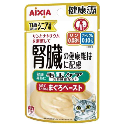 アイシア　健康缶パウチ　シニア食物繊維プラス４０ｇ