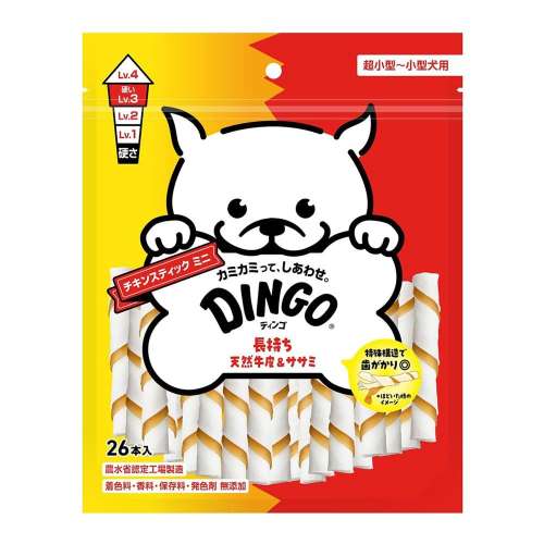 スペクトラムブランズジャパン　ＤＩＮＧＯ　ミート・イン・ザ・ミドル　チキンスティック　ミニ　２６本