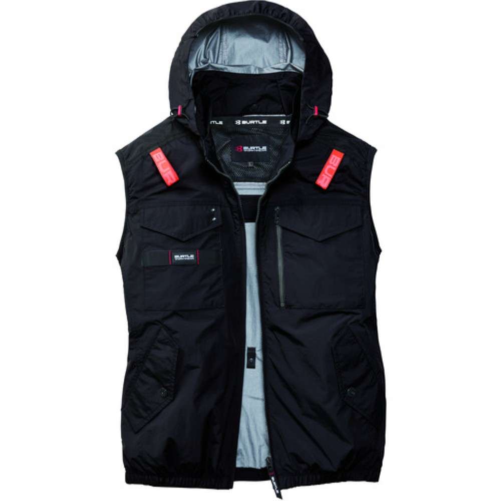 バートル　ＢＵＲＴＬＥ　ＡＣタクティカルベスト　ＡＣ１１５４‐３５‐３ＸＬ　ブラック