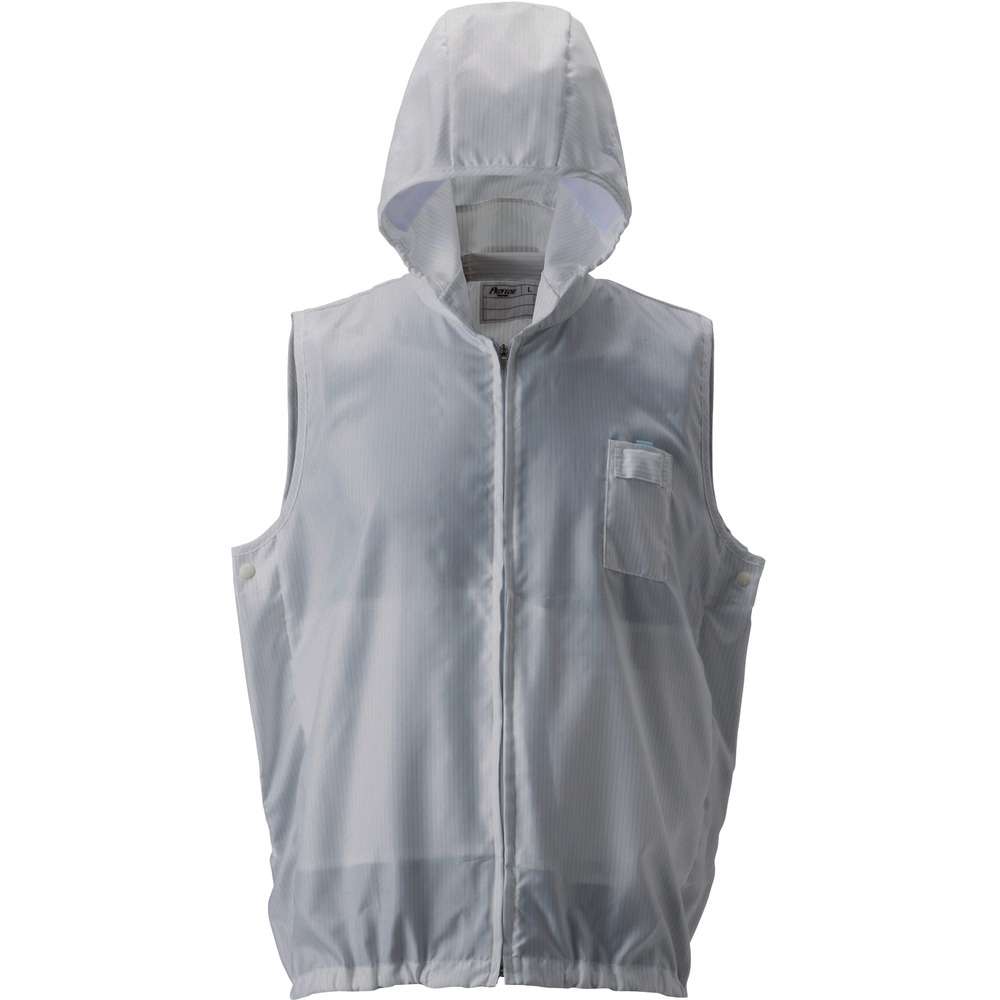 ＧＯＬＤＷＩＮ　空調服［［Ｒ上］］フード付きアウターベスト　白　ＬＬ　ＰＫ２９１１‐Ｗ‐ＬＬ