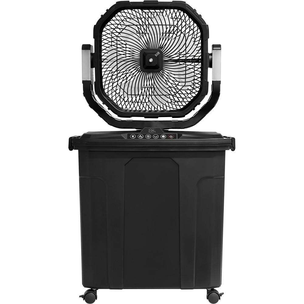 かんたん収納充電式ミストファン　ＳＭＦ‐７０１ＢＫ