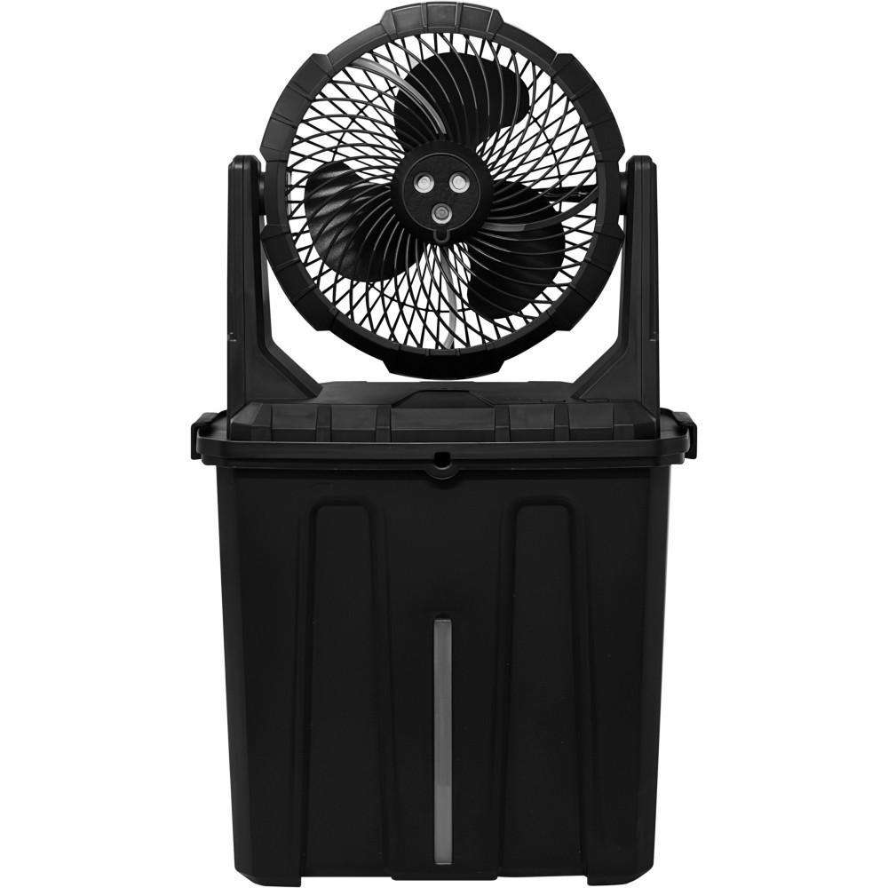 かんたん収納充電式ミストファン　ＳＭＦ‐７６ＢＫ