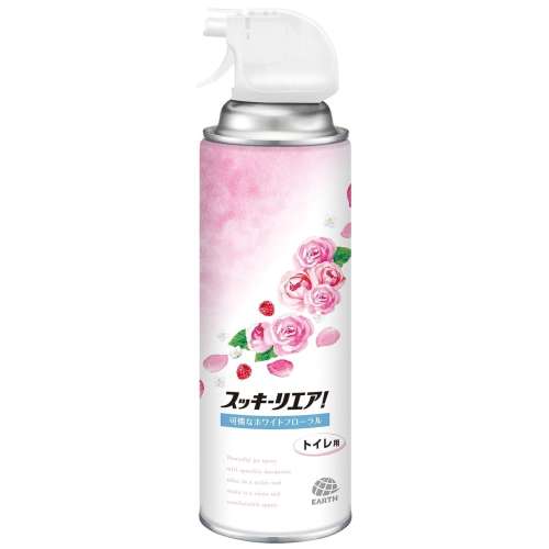 アース製薬 スッキーリエアトイレ ホワイトフローラル350ml