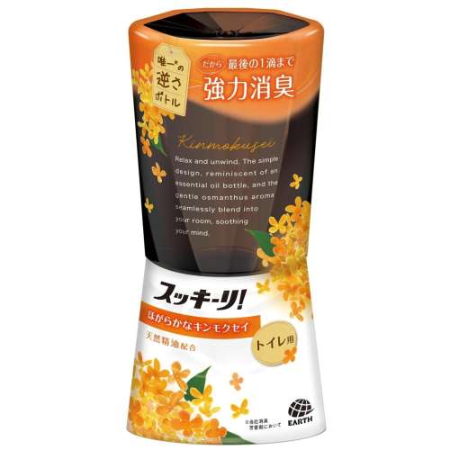 アース製薬 スッキーリ！トイレ用 キンモクセイ400ml