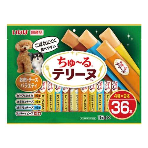 いなば食品　ちゅ～るテリーヌ　お肉・チーズバラエティ　１５ｇ×３６本
