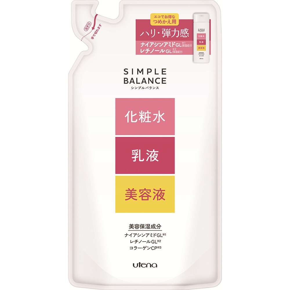 シンプルバランス　モイストハリ・つや　つめかえ用　２００ｍｌ