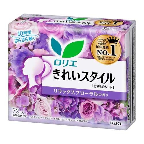 ※※花王　ロリエ　きれいスタイル　リラックスフローラルの香り　［７２コ入］