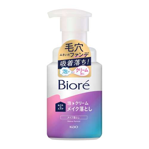 ビオレ 泡クリームメイク落とし 本体 210ml