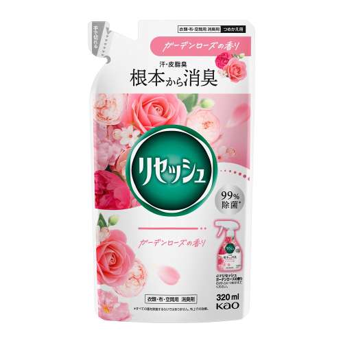 リセッシュ ガーデンローズの香り つめかえ用 320ml　×24個セット