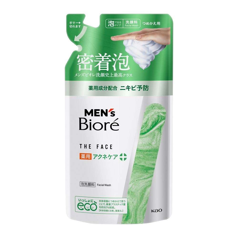 花王 メンズビオレ ザフェイス 薬用アクネケア つめかえ用 170ml