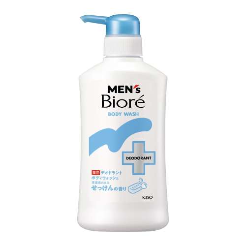 花王　メンズビオレ　薬用デオドラントボディウォッシュ　せっけんの香り　本体４２０ｍｌ