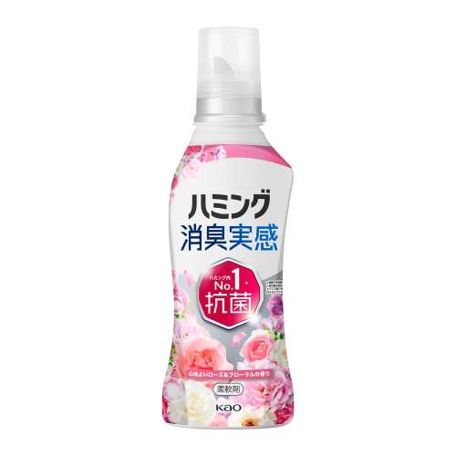 花王　ハミング消臭実感　ローズ＆フローラルの香り　本体５１０ｇ