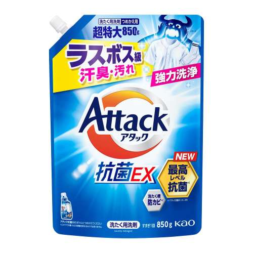 アタック抗菌EX つめかえ用 850g