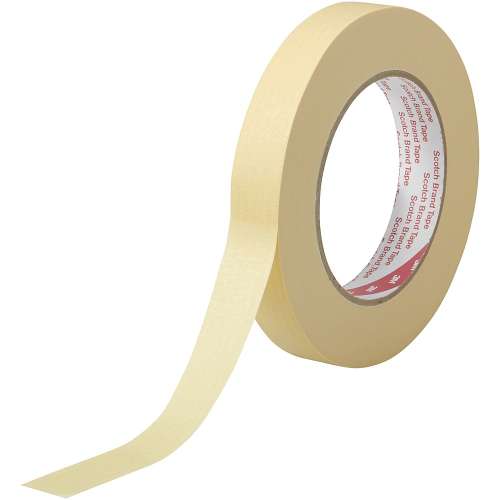 トラスコ中山 耐熱性クレープマスキングテープ 214-3MNE 19mmX50m