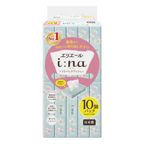 大王製紙　エリエールイーナ　ソフトパック１５０組×１０Ｐ