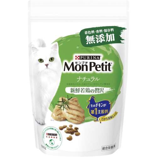 モンプチ　ドライ　バッグ　ナチュラル　新鮮若鶏の贅沢　５００ｇ