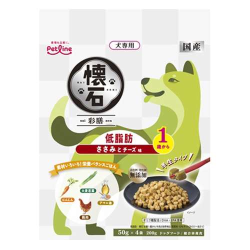 ペットライン　懐石彩膳　低脂肪１歳ささみチーズ２００ｇ