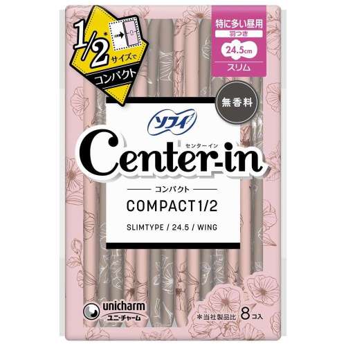 ユニ・チャーム　センターインコンパクトふわふわ多い日の昼用
