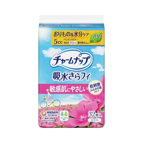 ユニ・チャーム　チャ‐ムナップふんわり肌微量用３２枚