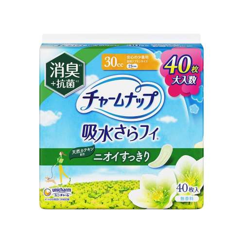 ユニ・チャーム　チャームナップ　安心の少量用　消臭タイプ　４０枚